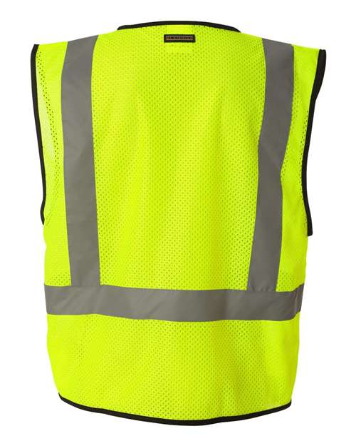 Economy Single Pocket Hook-and-Loop Mesh Vest - 1193-1194