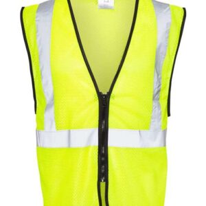 Kishigo - Zippered Mesh Economy Class 2 Vest - 1547-1548